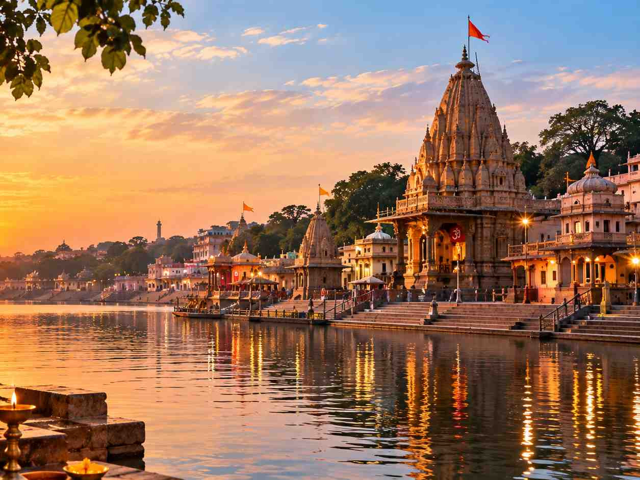 Vrindavan temple and architecture