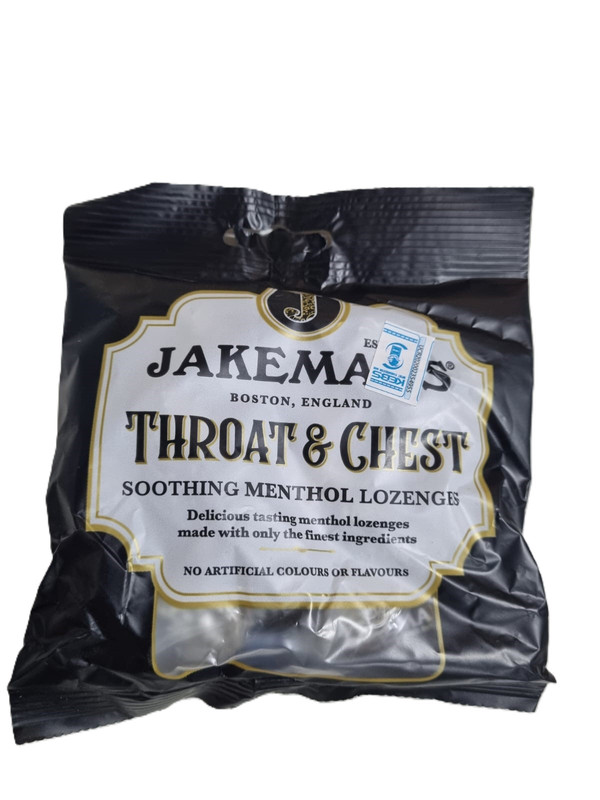 Jakemans Throat & Chest Lozenges 73G