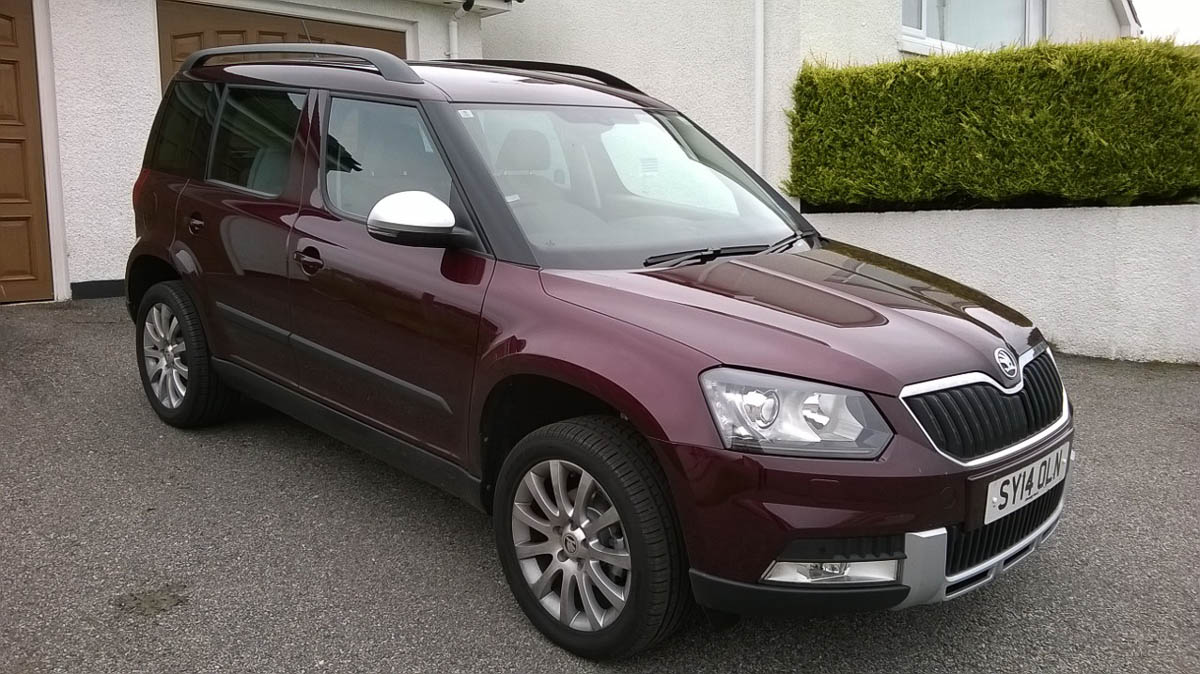 Skoda Yeti with AG SRP - CleanYourCar.co.uk