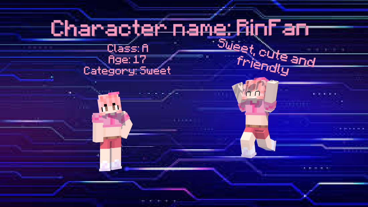 Cute Candy Minecraft Skin