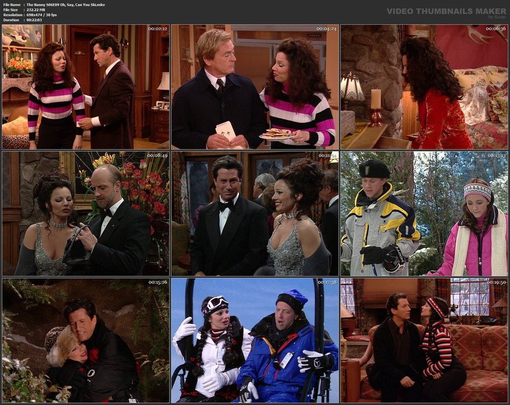 The Nanny S06E09 Oh, Say, Can You Ski.mkv