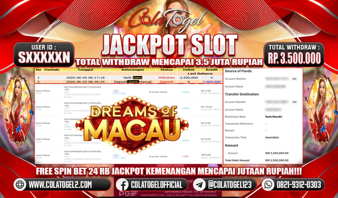 JACKPOT SLOT GACOR!!