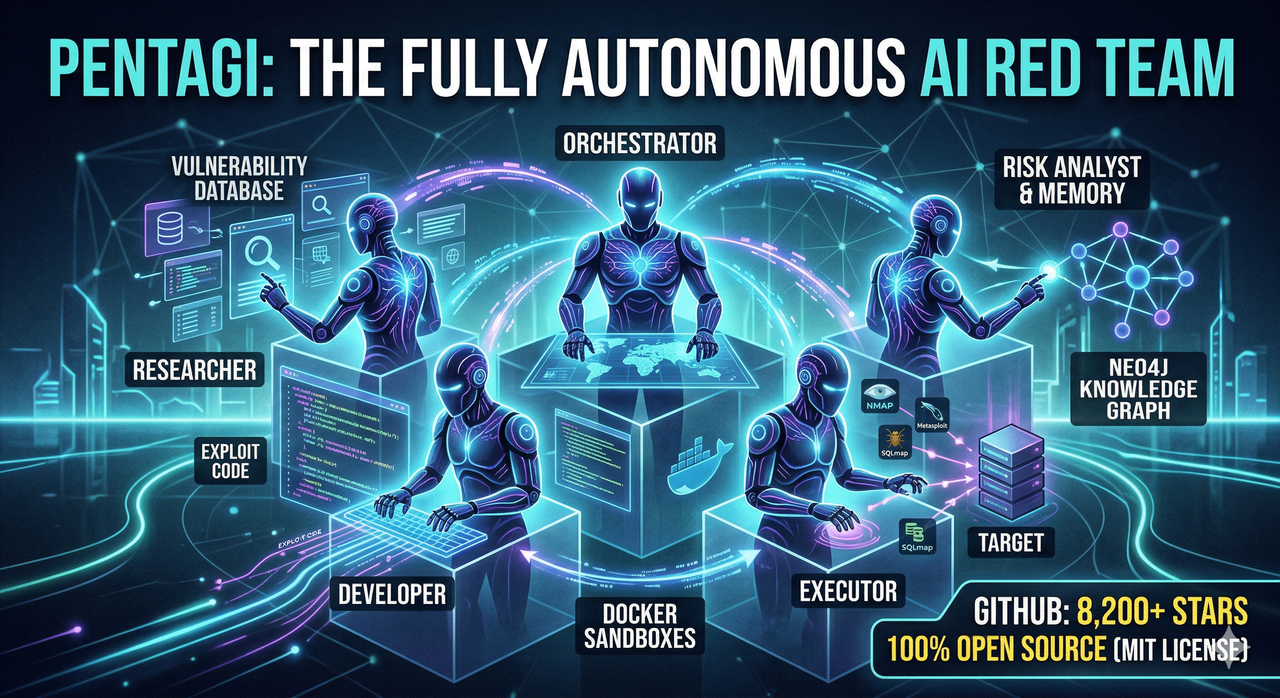PentAGI: The Open-Source AI Red Team Disrupting the Cybersecurity Industry