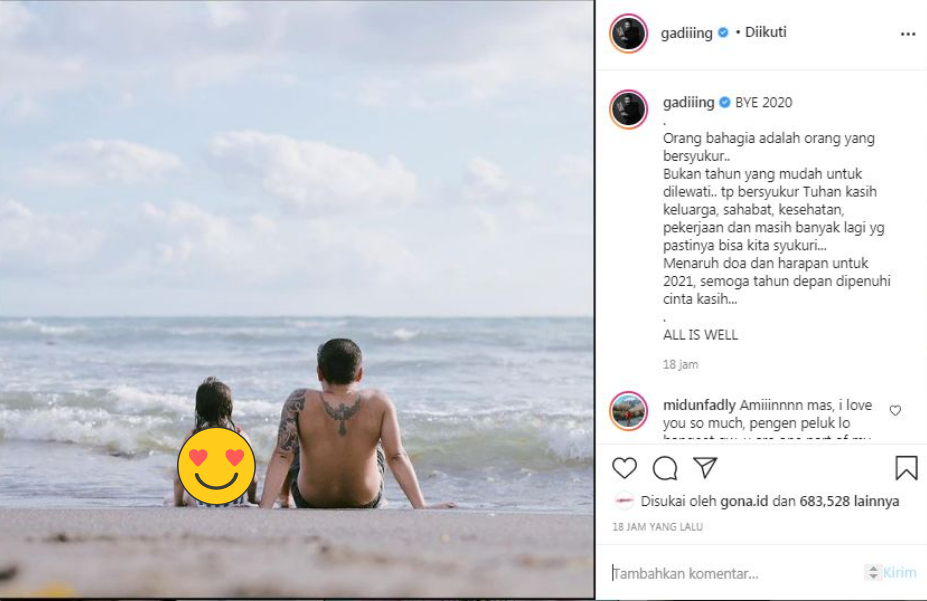 Gading Marten ungkap resolusi di tahun 2021
