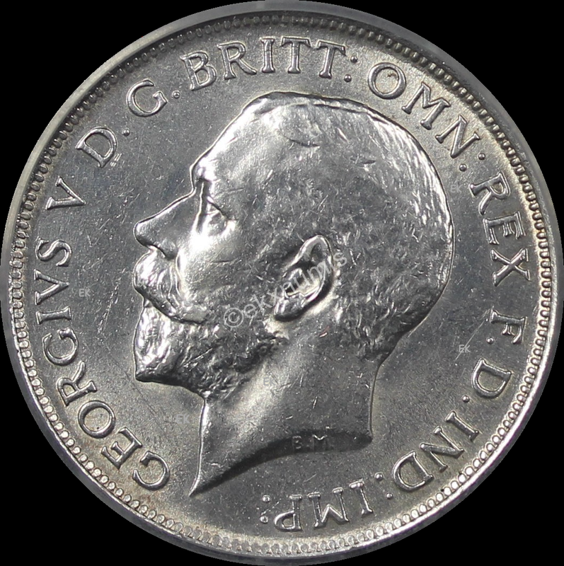 1914 Florin 2+D Reverse