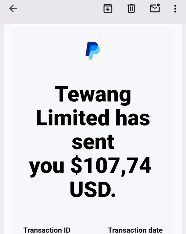 Proof of Payment