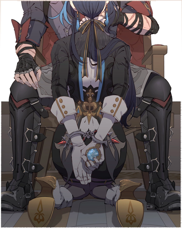 Genshin-Impact-фэндомы-Clorinde-(Genshin-Impact)-Wriothesley-(Genshin-Impact)-8413436