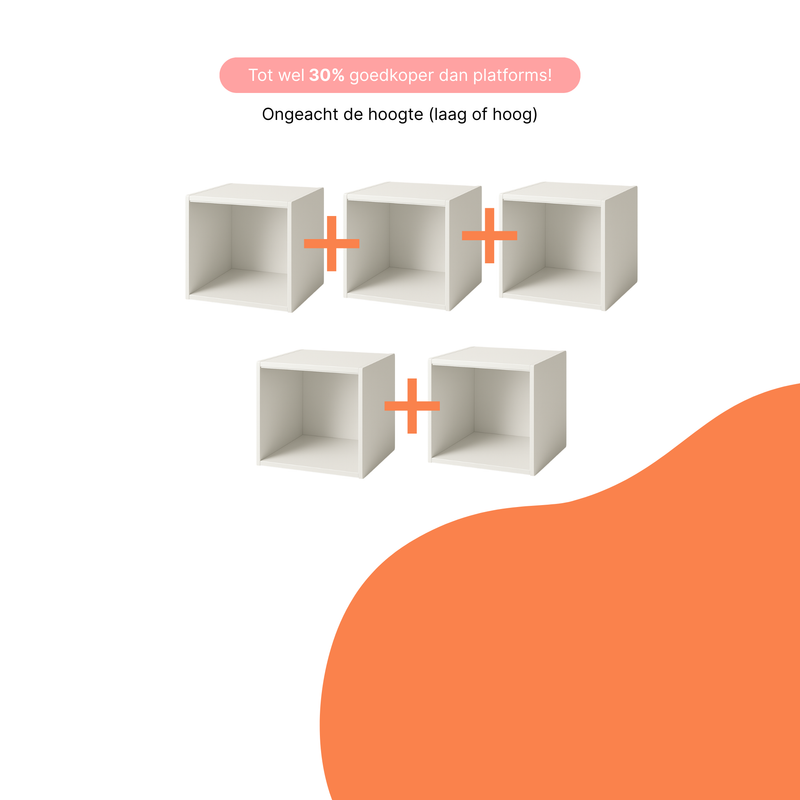 IKEA PAX kast — 1 element, inclusief kastinzet en deuren, professioneel gemonteerd