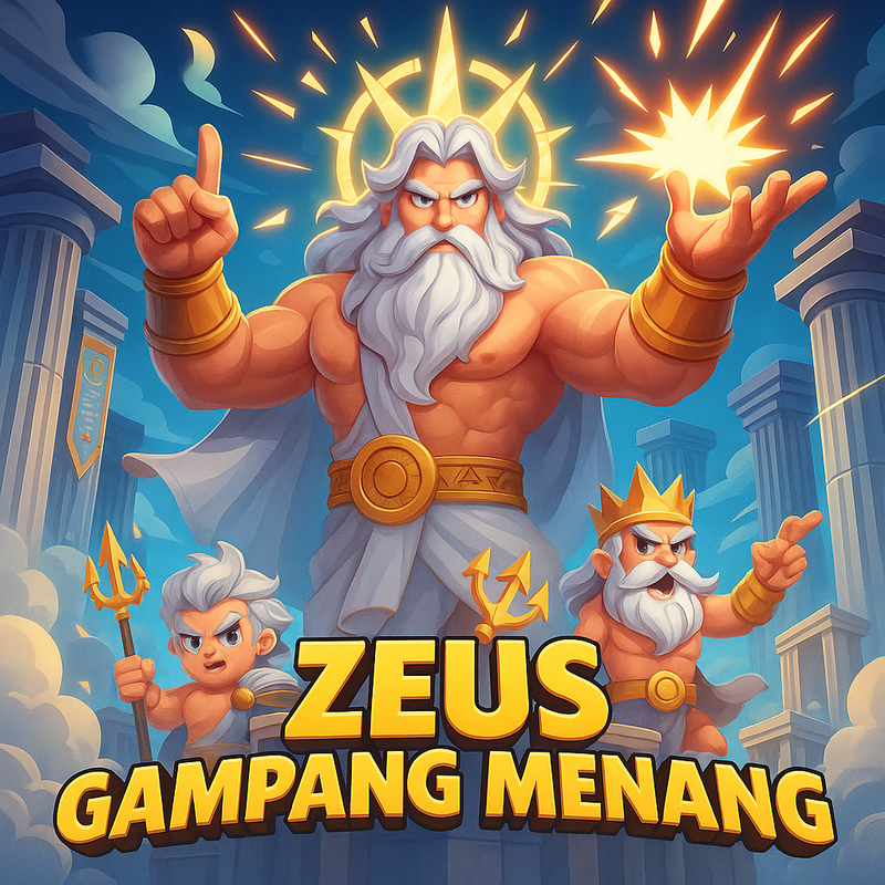 ZEUS GAMPANG MENANG : Link Daftar Zeus Gampang Menang Banjir Perkalian X1000 Terbaru 2025