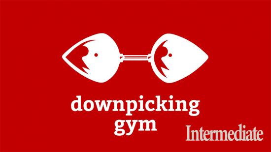 Riffhard Downpicking Gym: Intermediate