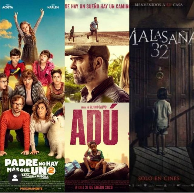 LAS 10 PELÍCULAS ESPAÑOLAS MÁS TAQUILLERAS DEL 2020 A FECHA 9 DE SEPTIEMBRE