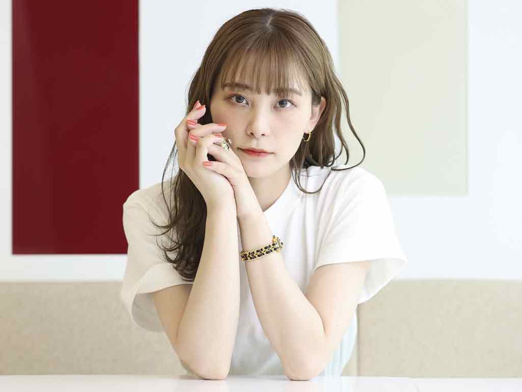 Yomiuri Shimbun - "MAKE A WISH DAISY PROJECT" interview with RINA 20211025-gscvf-J