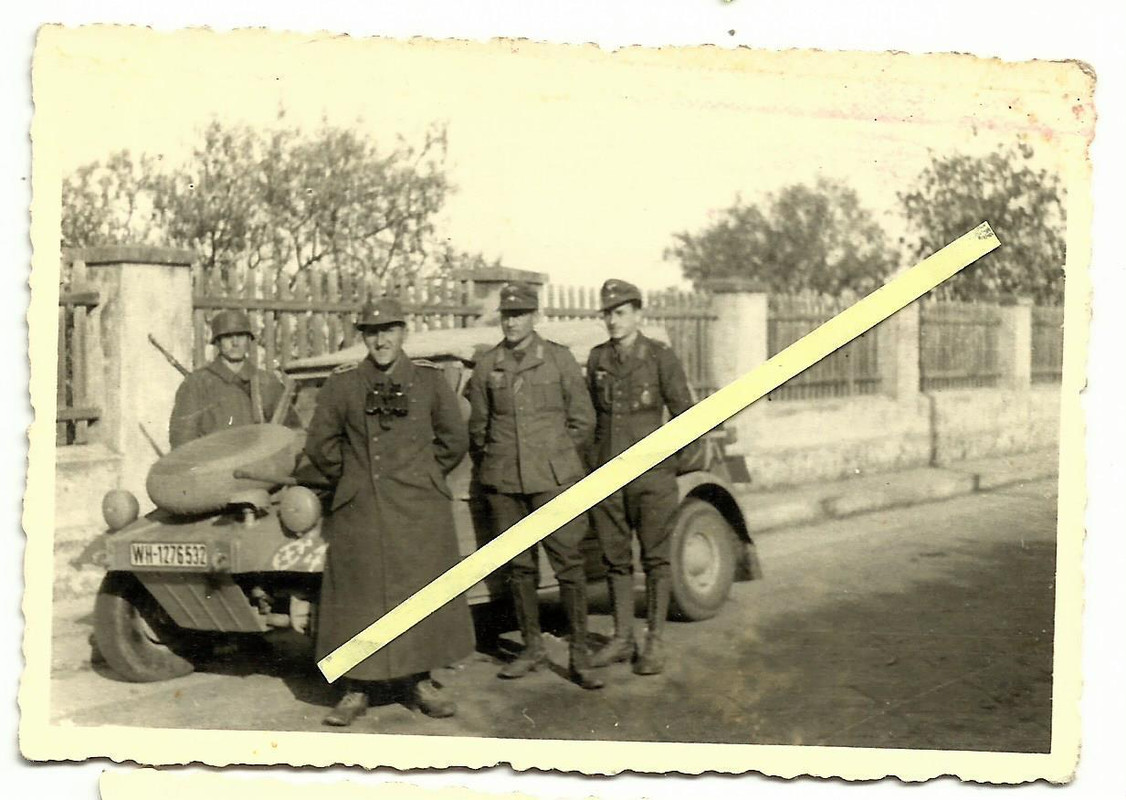 Italien 2WK - WH Panzergrenadiere und VW Kübelwa