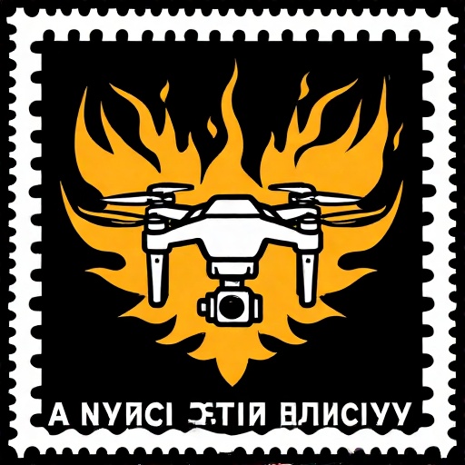 Postal-stamp-style-art-of-a-fl-29
