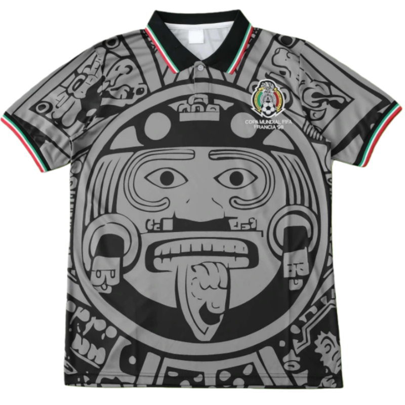 Camiseta México Temporada 98 Retro Visitante Versión Fan