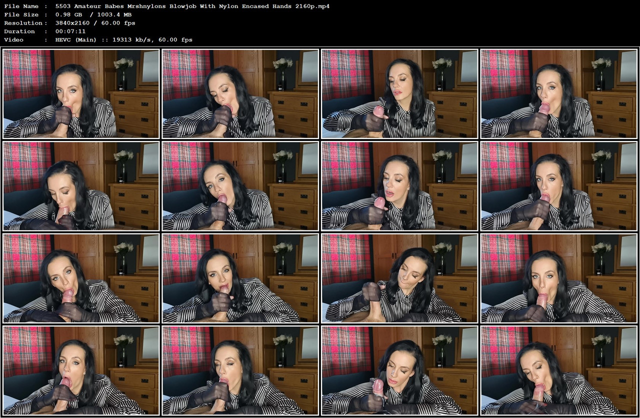 5503 Amateur Babes Mrshnylons Blowjob With Nylon Encased Hands 2160p mp4