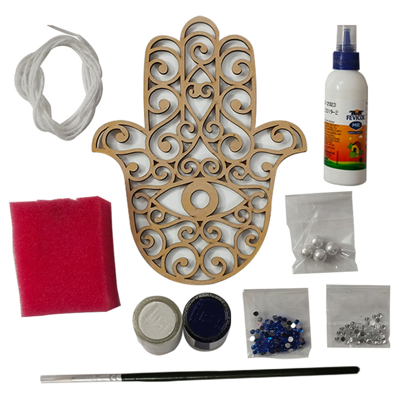 Penkraft Pen Mandala Advanced art Hamsa Hand DIY kit | Free video tutorial