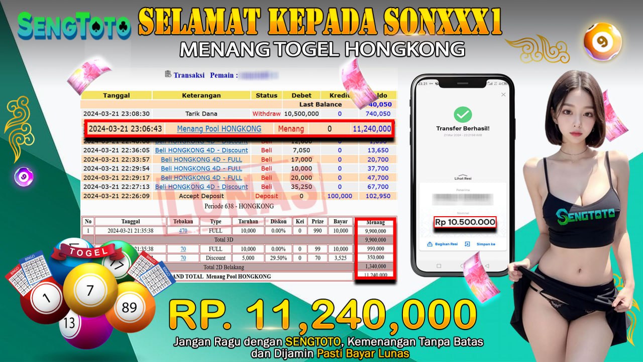 BUKTI PEMBAYARAN TOGEL HONGKONG