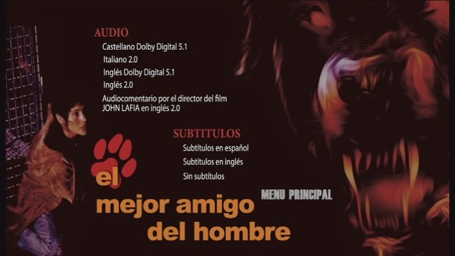 2 - El Mejor Amigo del Hombre [DVD5Full] [Pal] [Cast/Ing/Ita] [Sub:Varios] [Terror] [1993]