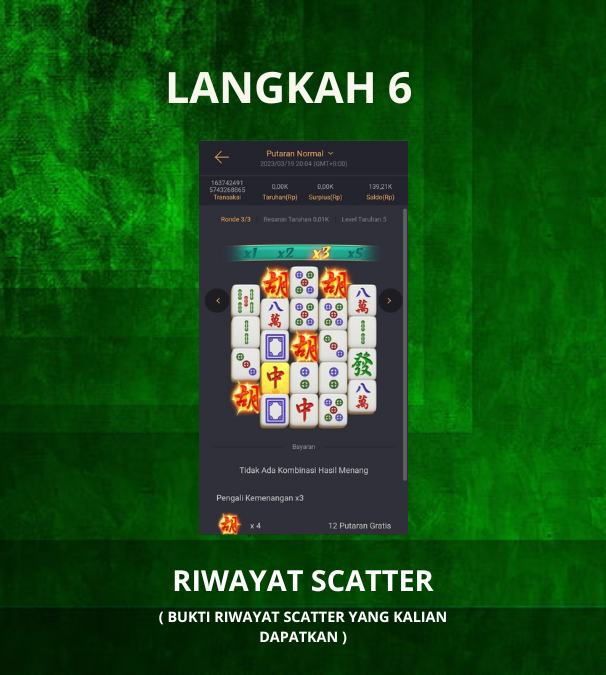 Langkah 6 Pasar123
