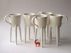 mug with long legs