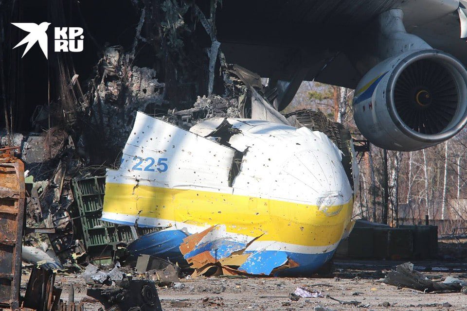 Destruction de l'unique exemplaire de L'Antonov AN-225 Mriya en Ukraine Image