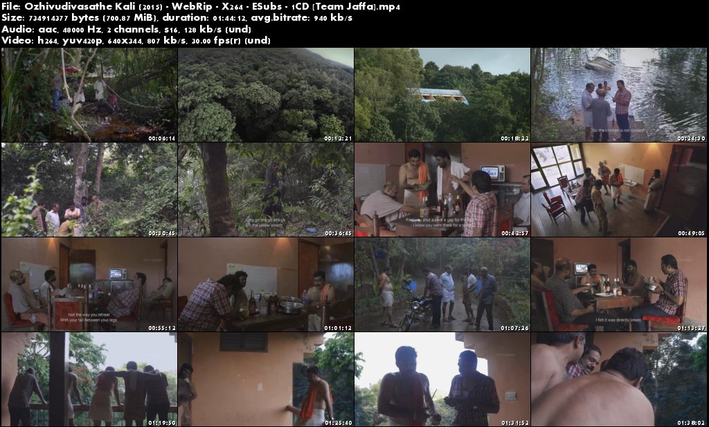 Ozhivudivasathe Kali (2015) - WebRip - X264 - ES