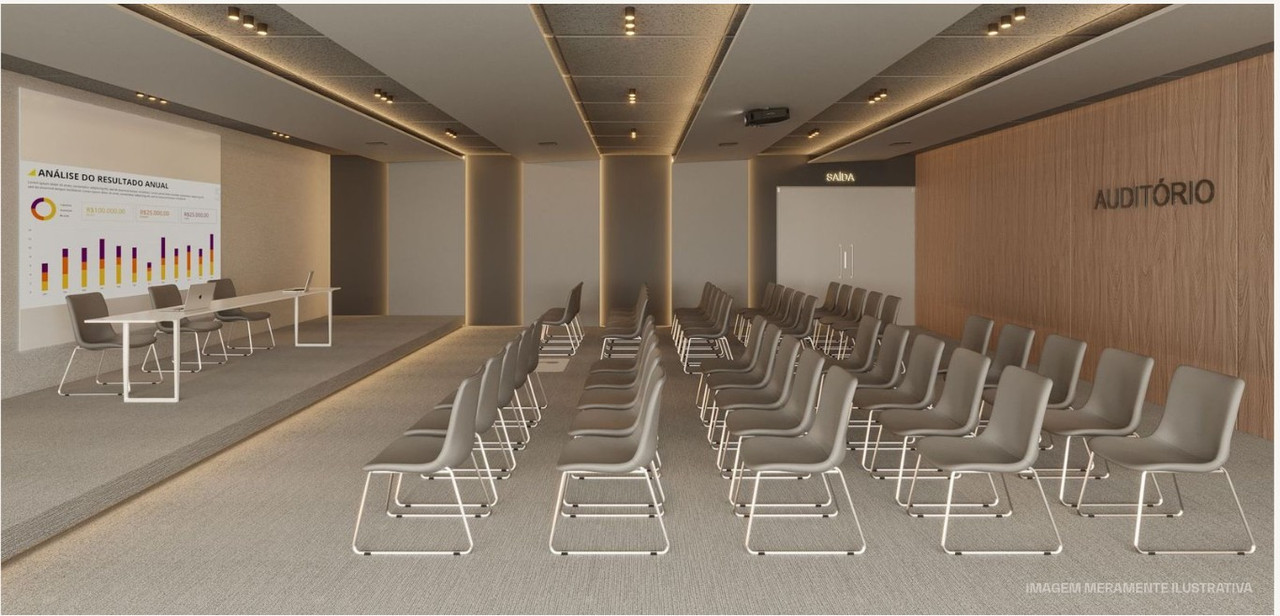 Auditório do Recife MedCenter equipado para até 50 pessoas