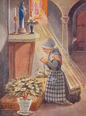 Santa Catherine Labouré dans Apparizioni mariane e santuari Caterina-Labour