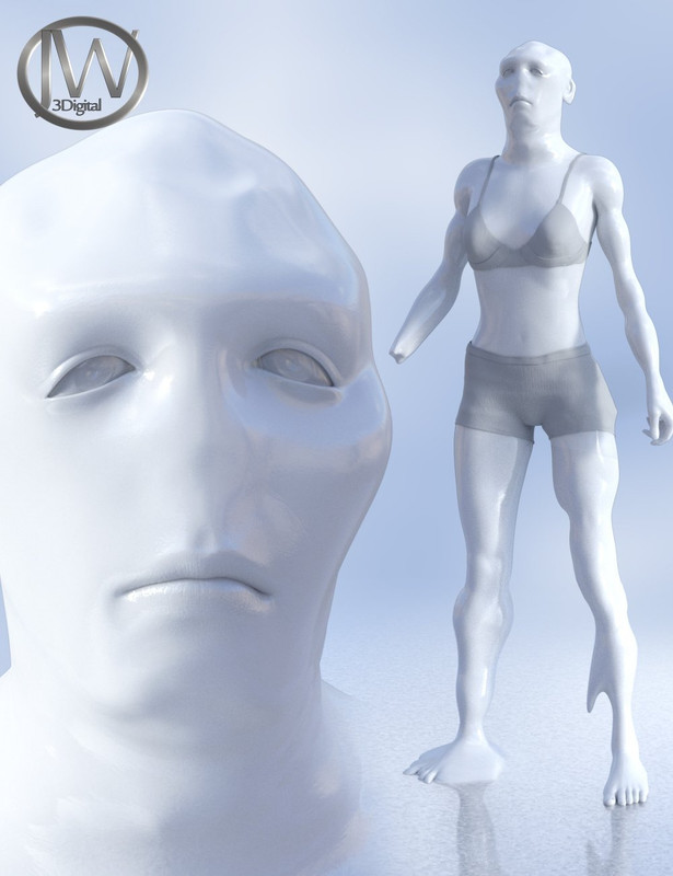 Shapeless Morphs for Genesis 8 Female Shapeless Morphs for Genesis 8 Female