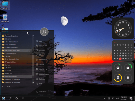 Windows Black 10 21H2 Build 19044.1865 (x64) + Microsoft Office LTSC 2021 Pro Plus July 2022 Pre-...