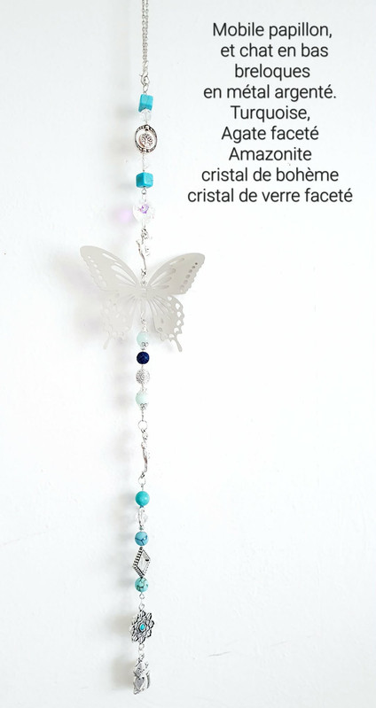 Papillon argenté