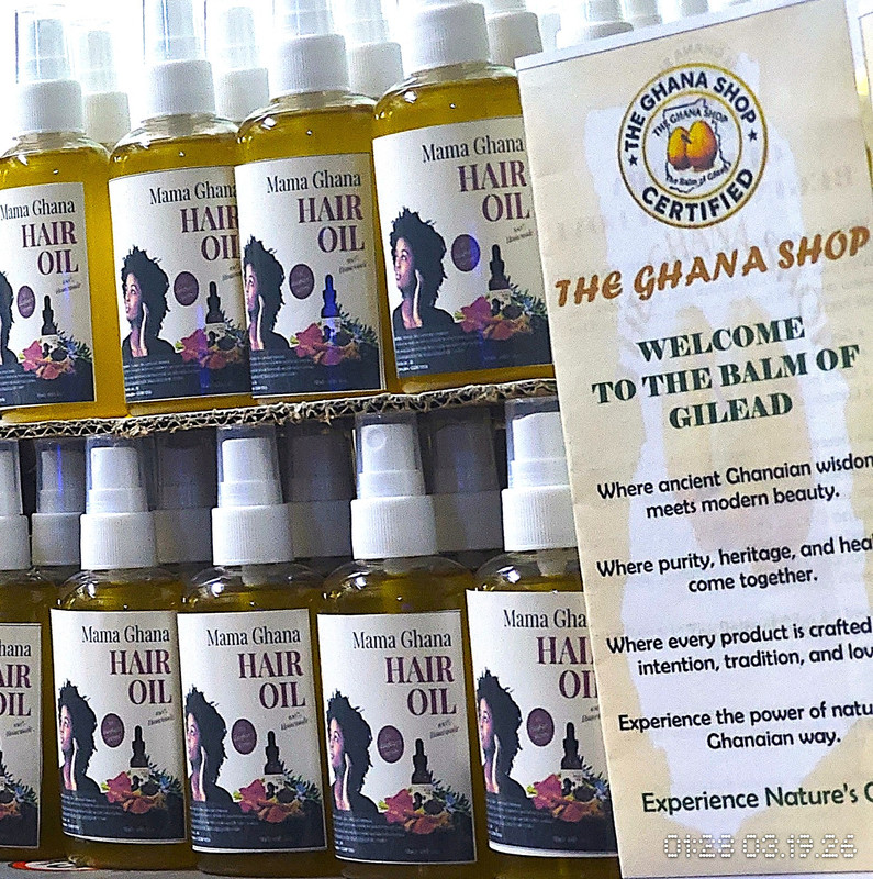 Mama Ghana Hair Oil — The Ghana Shop UAE