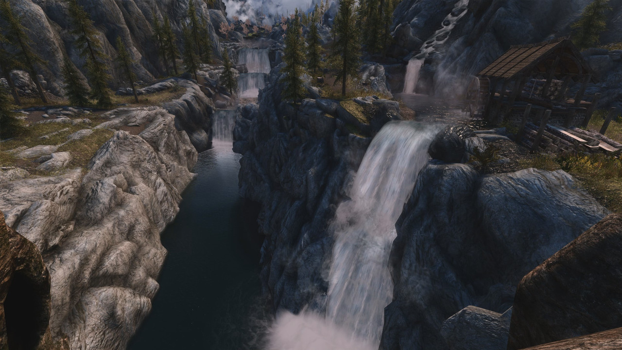 Black Waterfalls at Certain Times (Skyrim SE v0.370/368) ENBSeries