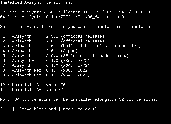 avisynth 2.60 avisynth 2.60