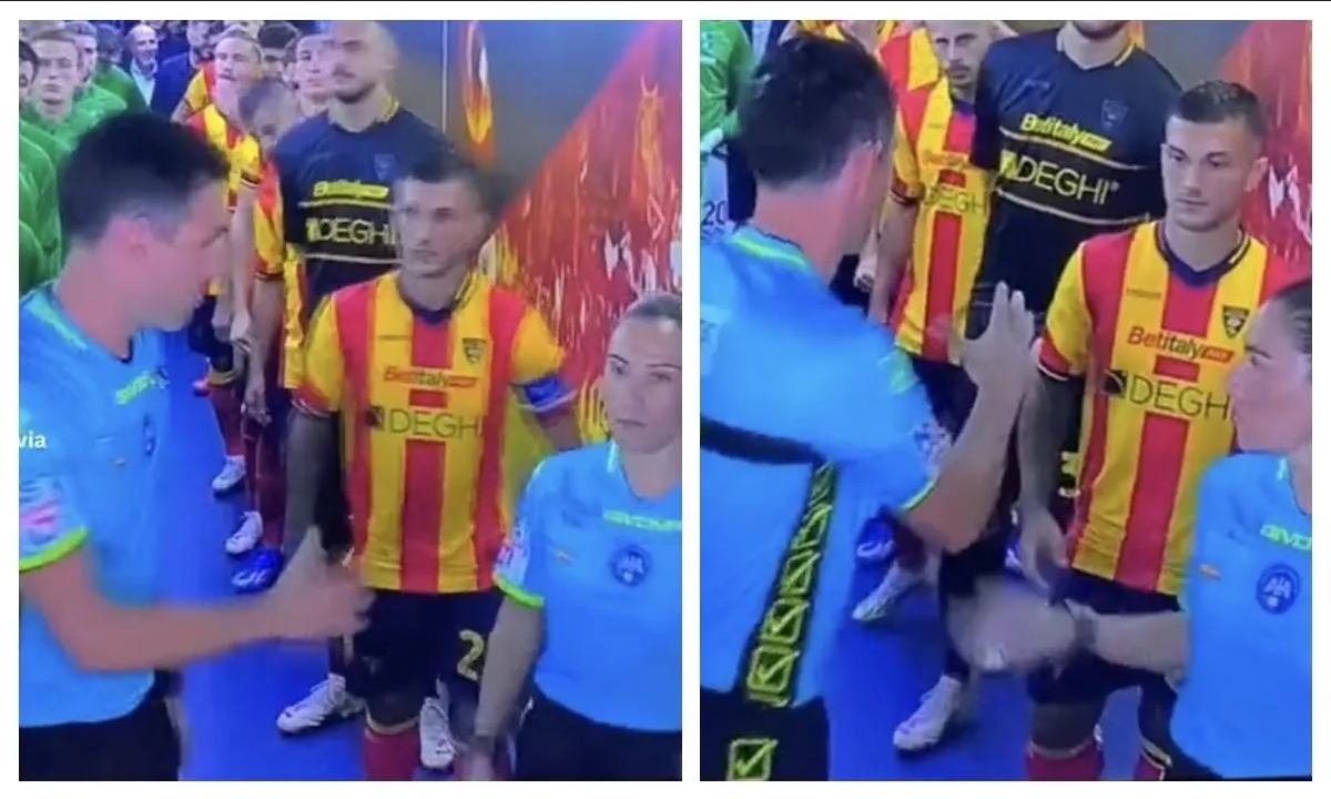 ¿Árbitro sexista? Le niegan saludo a Francesca Di Monte en partido en la Serie A
