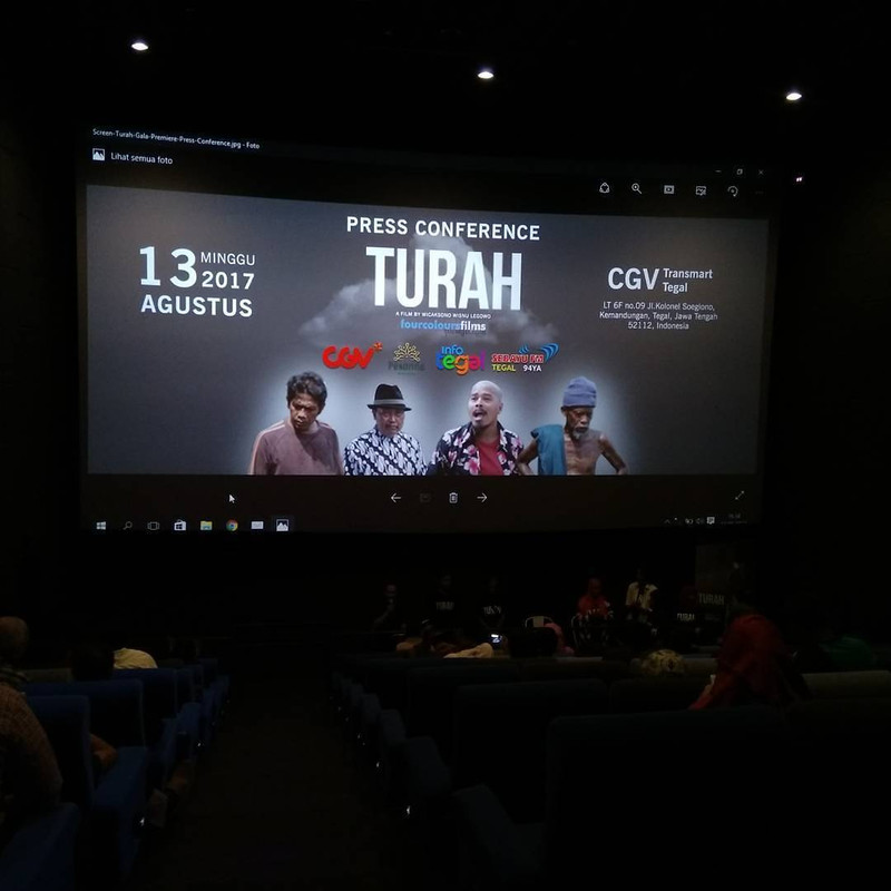 Konferensi pers film Turah