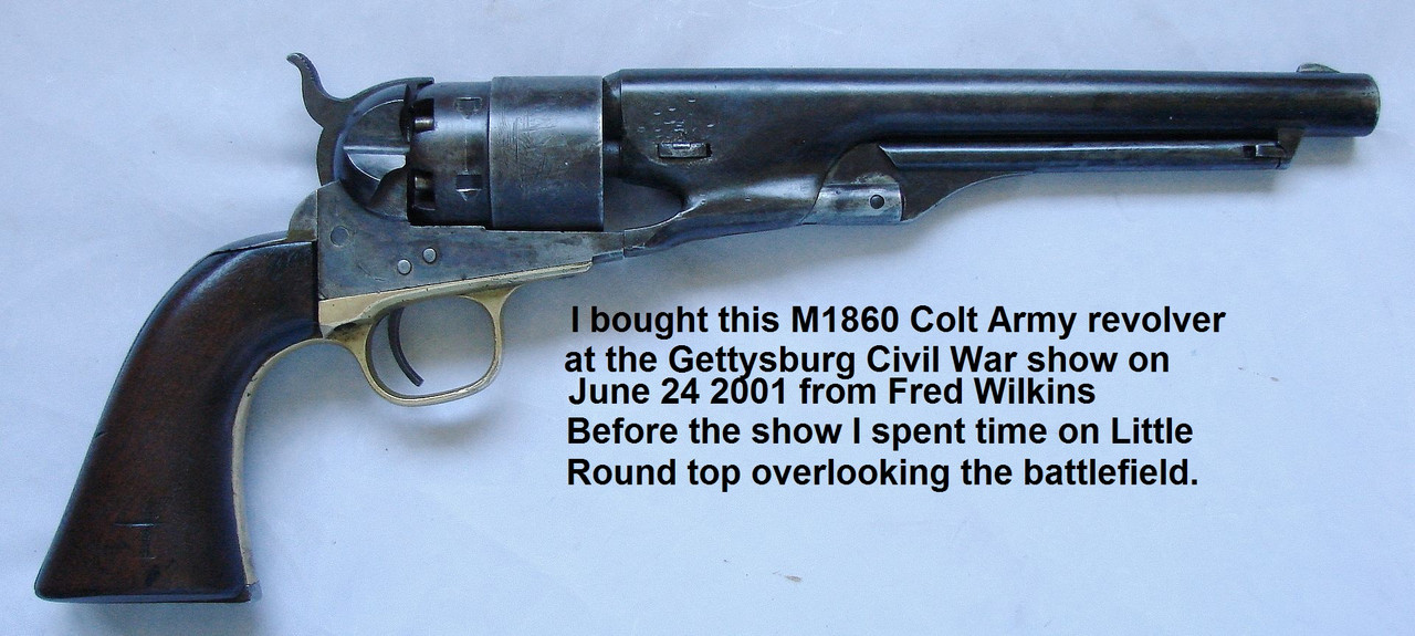 Fred Wilkens' 60 Colt Army -right side