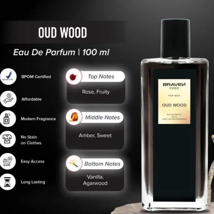 Braven Code Oud Wood eau de parfum 100ml