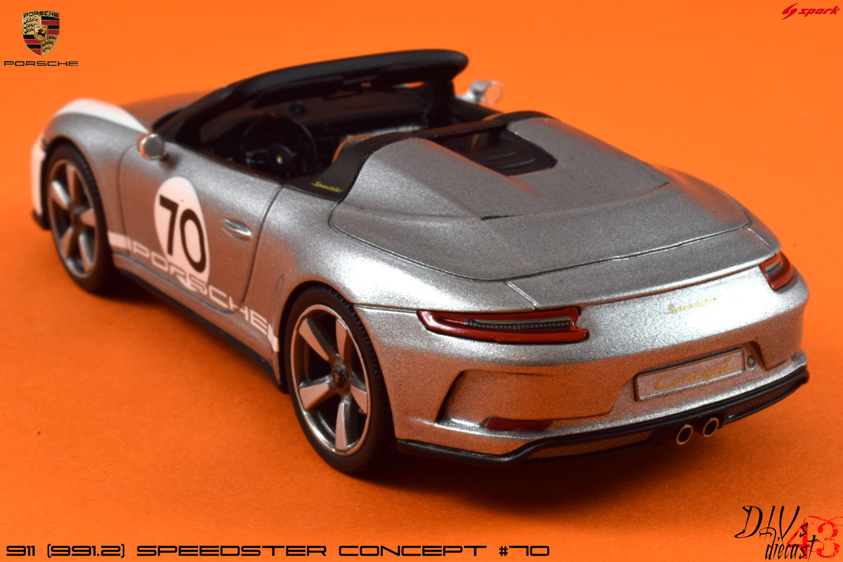 Porsche 911 9912 Speedster Concept Grey Spark (3)
