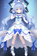 12474-3099837412-yoshino_(DATE A LIVE_) detailed armor white dress and blue gloves 9yo little girl F