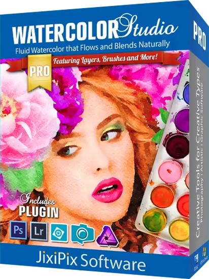 Jixipix Watercolor Studio v1.4.10 (x64) Portable