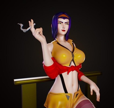 Faye Valentine – 3D Print Model