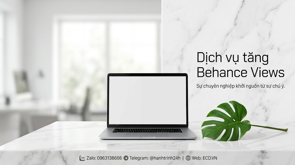 tăng behance views bền vững tăng engagement