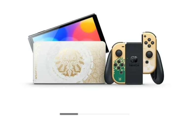 Nintendo Switch oled edición Zelda | Pagando con TDC BBVA a 12 MSI 
