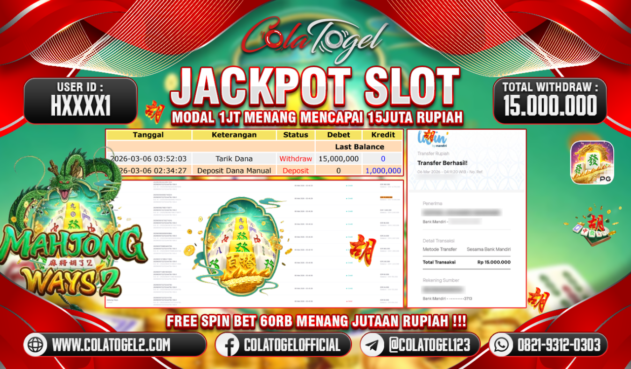 JACKPOT SLOT GACORR!!