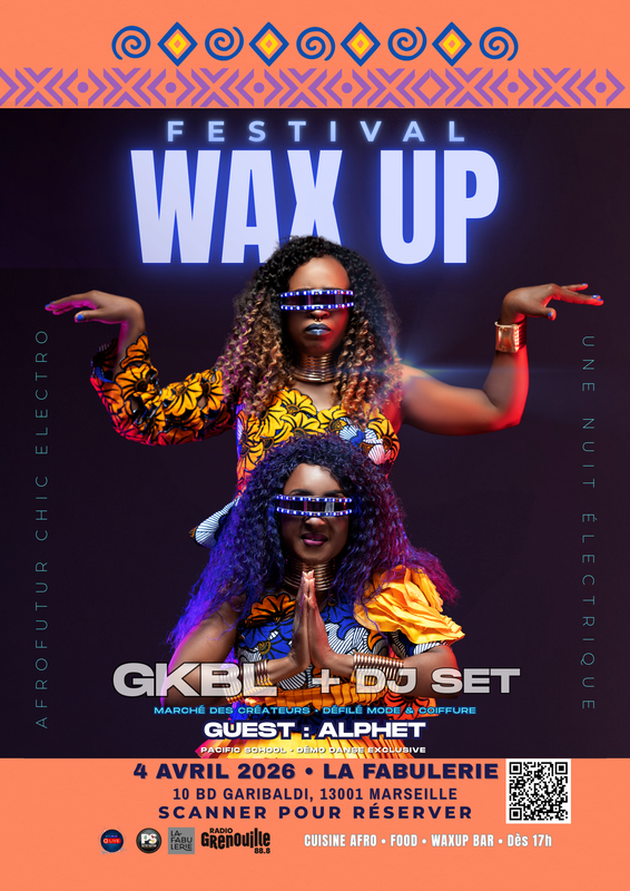 Festival WAX UP – Expérience Afrofuturiste à Marseille le 4 avril 2026
