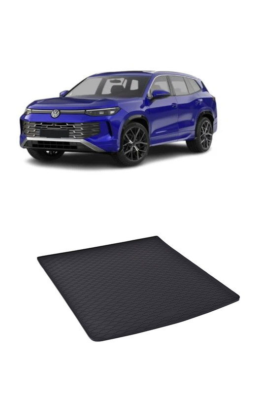 Tavita auto Volkswagen Tayron 5 locuri 2025-prezent, protectie portbagaj, Cri-Flo, din cauciuc 100%, compatibil cu autoturismul Volkswagen Tayron 5