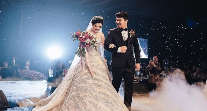 Pernikahan Melisa Hartanto dan suaminya