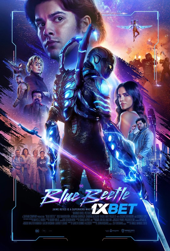 Download Blue Beetle 2023 CAMRip Telugu Dubbed 720p [1XBET]